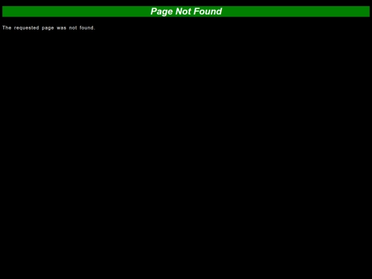 not_found screenshot