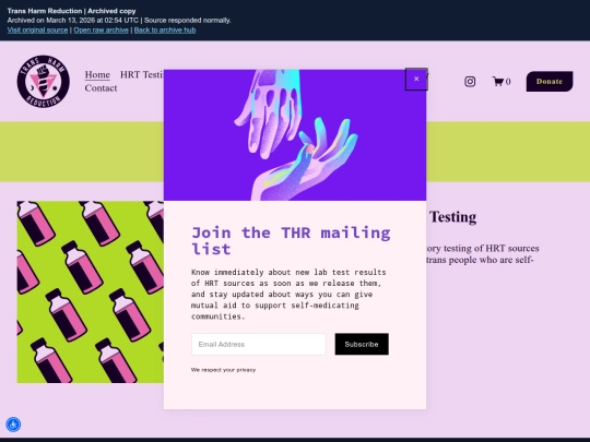 archive/transharmreduction screenshot