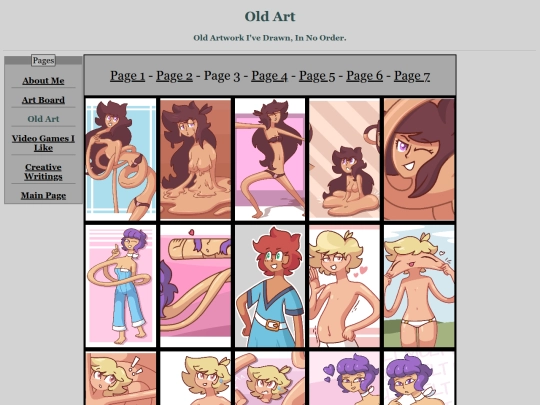 Page3OldArt screenshot