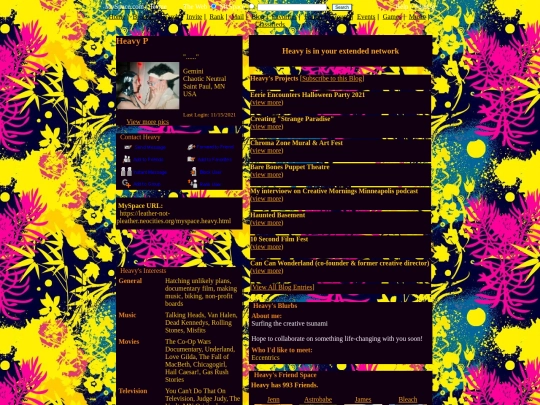 myspace.heavy screenshot