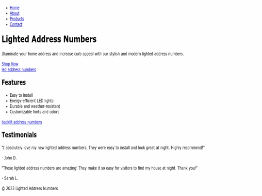 index screenshot
