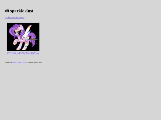 OUT PUT OCS/sparkle-dust screenshot