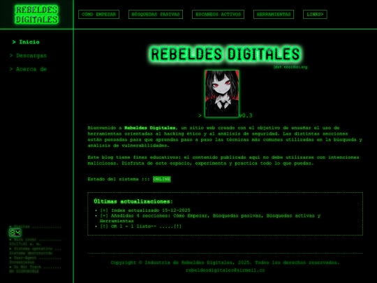 index screenshot