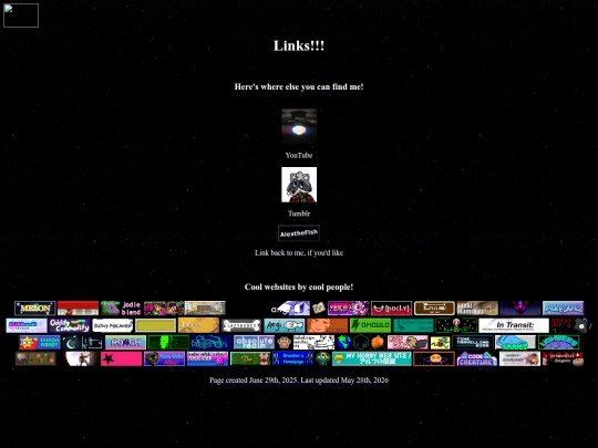 Links screenshot