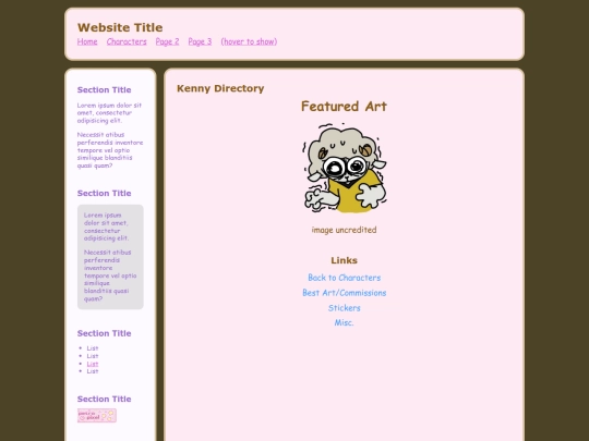 kenny-directory screenshot