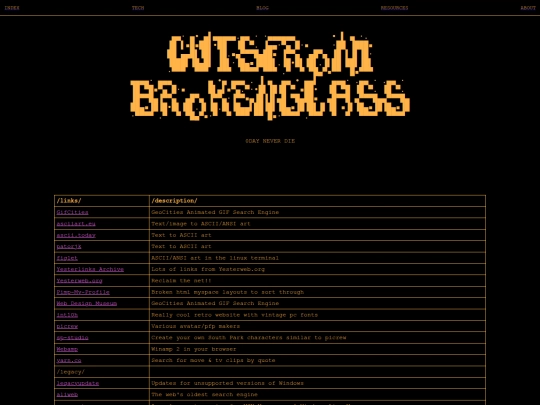resources screenshot