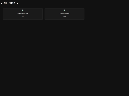 shop screenshot