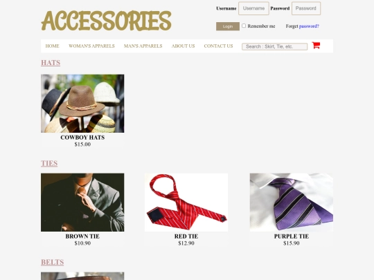 accessories1 screenshot