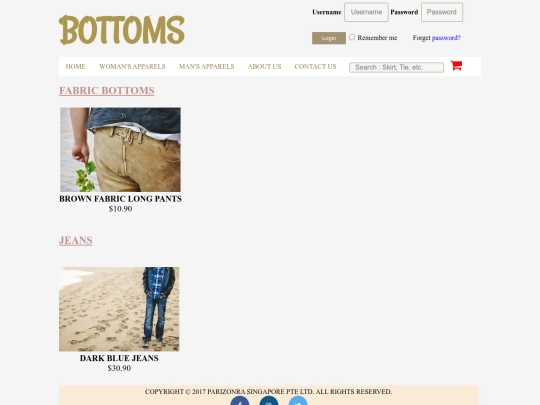 bottoms1 screenshot