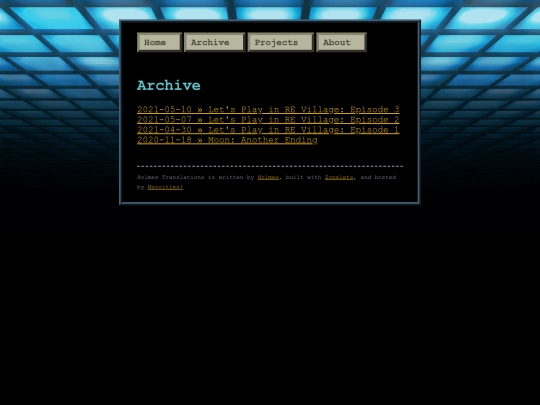 archive screenshot