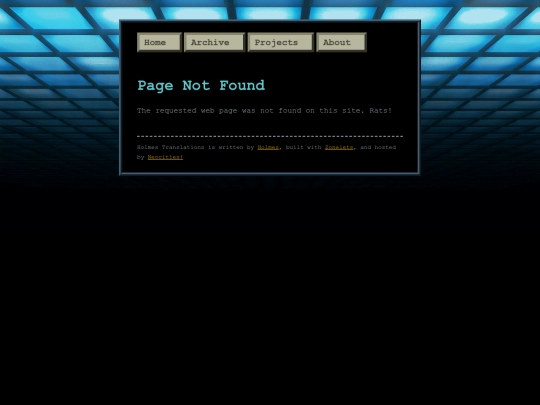 not_found screenshot