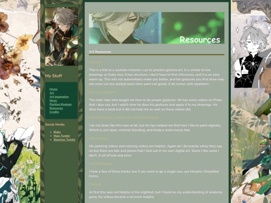 testpage screenshot