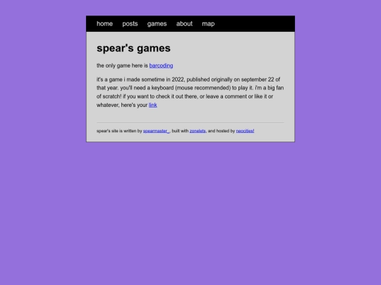 games screenshot