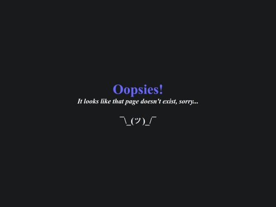 not_found screenshot