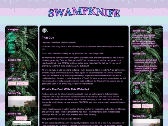 aboutme screenshot