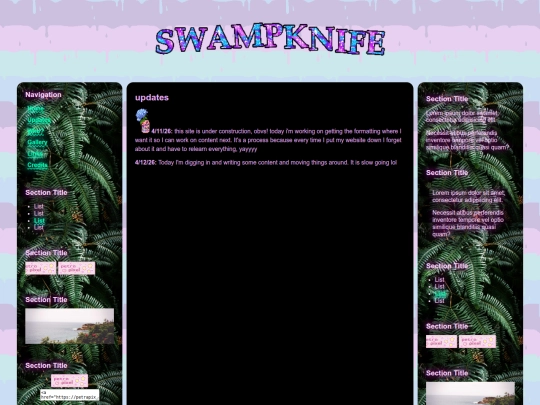 updates screenshot