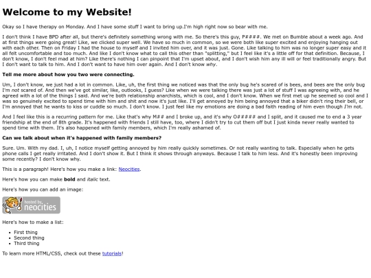 My_Ramblings screenshot
