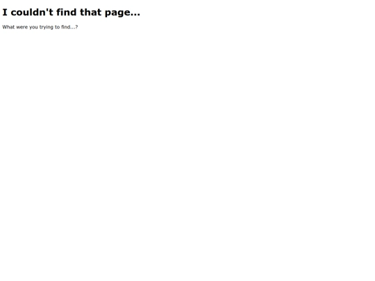 not_found screenshot