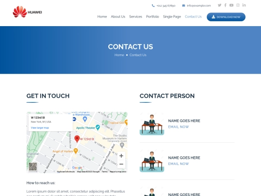 contact screenshot