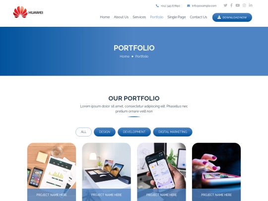 portfolio screenshot