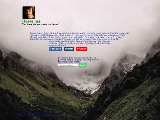 splash-page screenshot