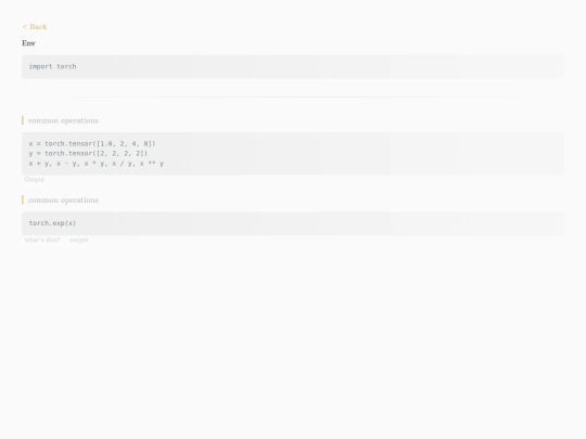 Other-Pages/Blog/Learning/Archive/IV/AI/II/I/PyTorch/practice/TensorOperations/Element-wiseOperations screenshot