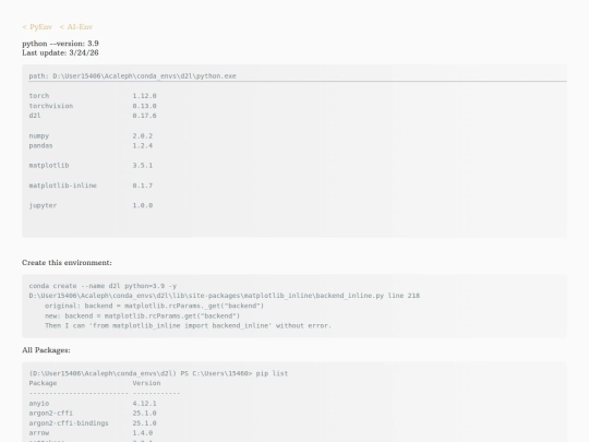 Other-Pages/Blog/Learning/Archive/IV/ComputerScience/ProgrammingLanguages/Python/Environments/conda/pytorch-d2l screenshot