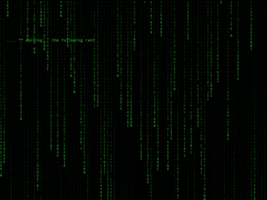 ECHOFLUX/matrex rain/matrex screenshot