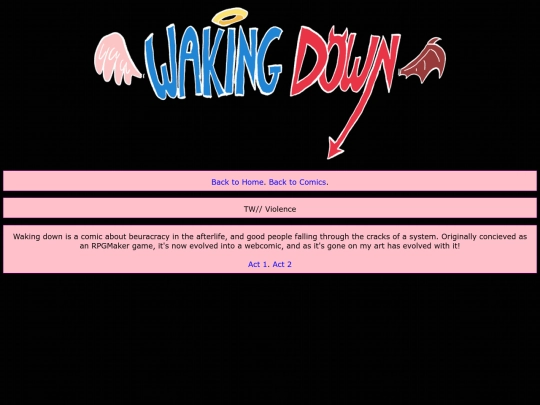 wakingdown screenshot