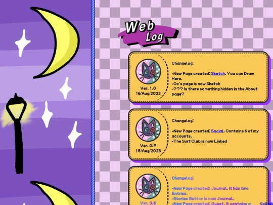 log screenshot