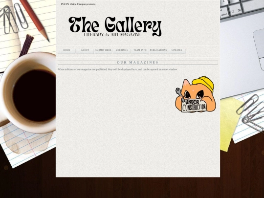 publications screenshot