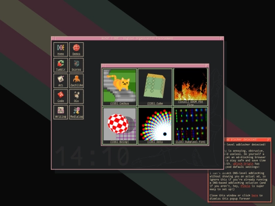 demos screenshot