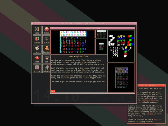 demos/subpixel screenshot
