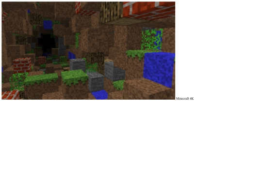 Minecraft4kTest/test screenshot