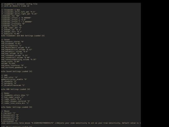 autoexec screenshot