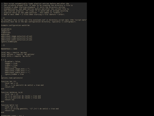 autoload screenshot