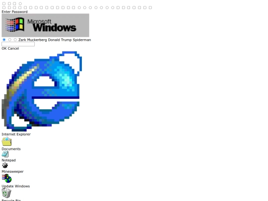 windows98 screenshot