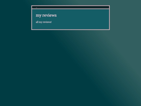 reviews screenshot