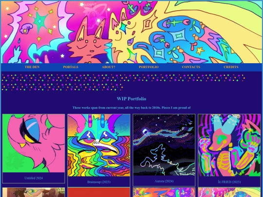 portfolio screenshot