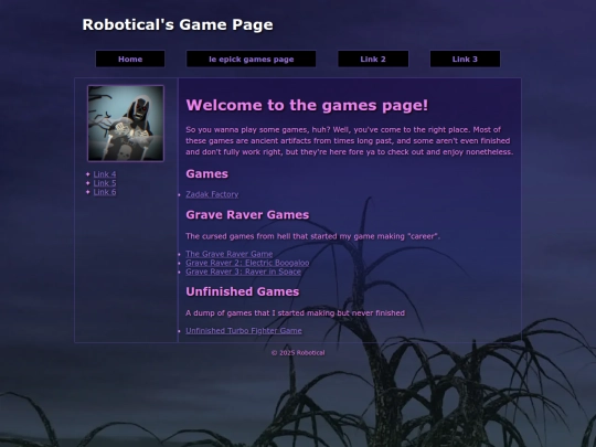games screenshot
