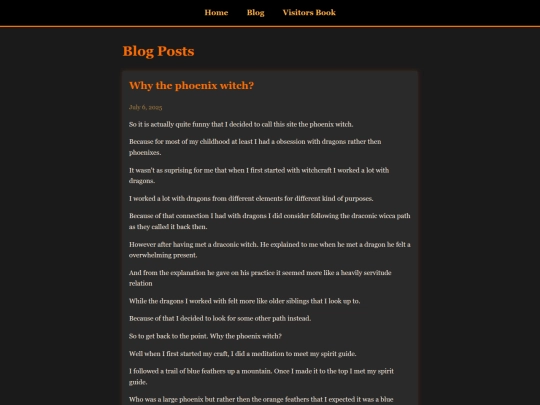blog screenshot