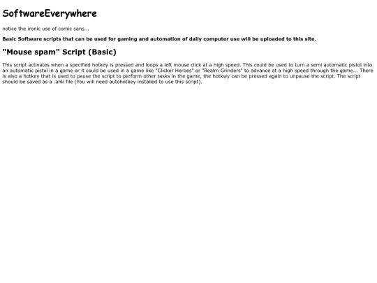 index screenshot