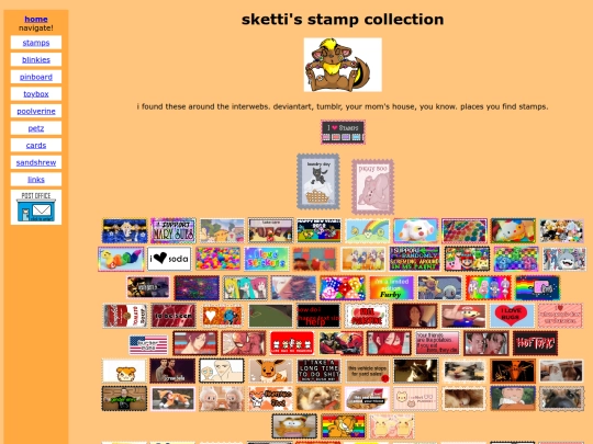 stamps screenshot