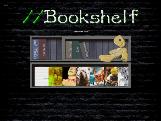 bookshelf screenshot