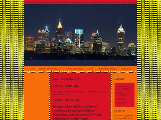 cramblings screenshot