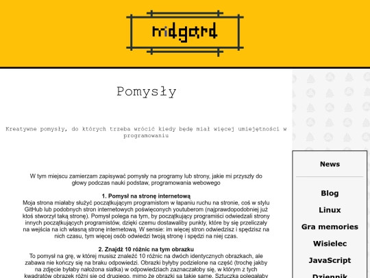 Pomysly screenshot