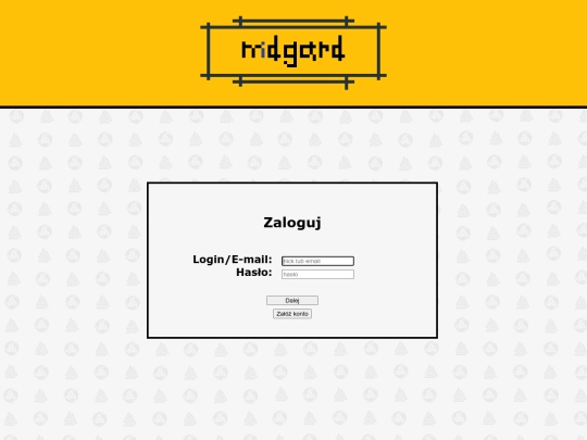 zaloguj screenshot