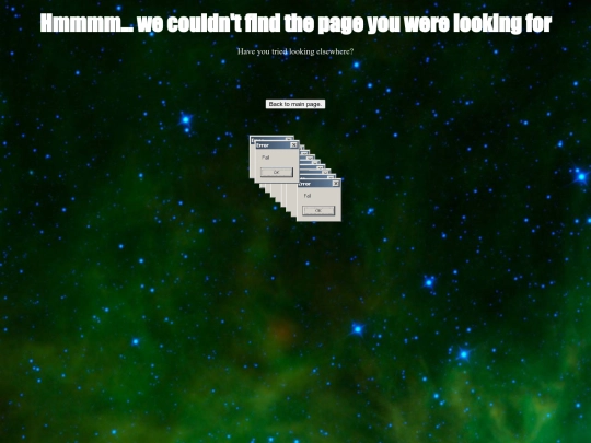 not_found screenshot