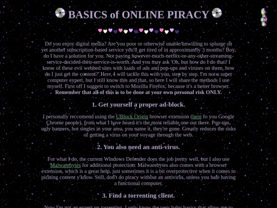piracy/basics screenshot