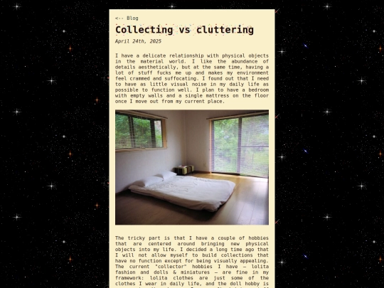 belongings screenshot